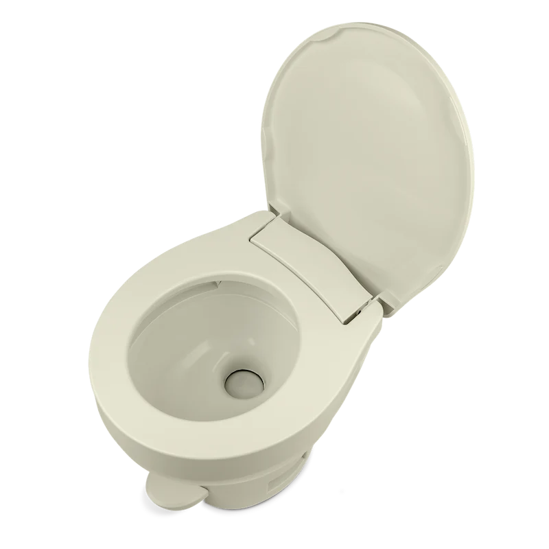 Inodoro Thetford Aqua-Magic VI High Profile para autocaravanas – Descarga por pedal, color pergamino 31836
