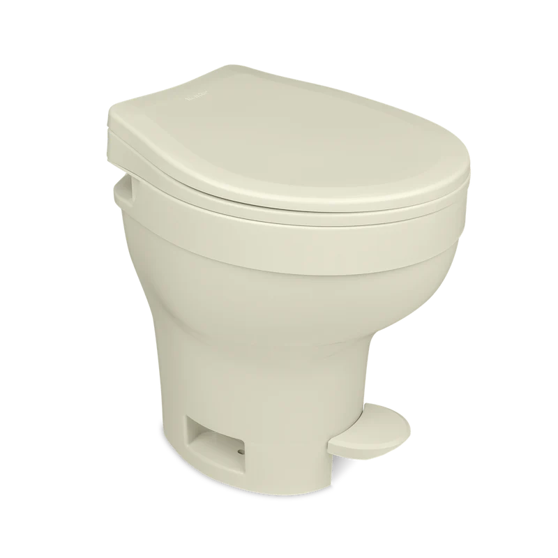 Inodoro Thetford Aqua-Magic VI High Profile para autocaravanas – Descarga por pedal, color pergamino 31836