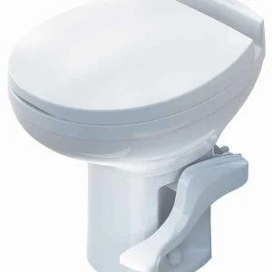 Inodoro Thetford Aqua-Magic Residence High Profile para autocaravanas – Descarga por pedal, blanco 42169