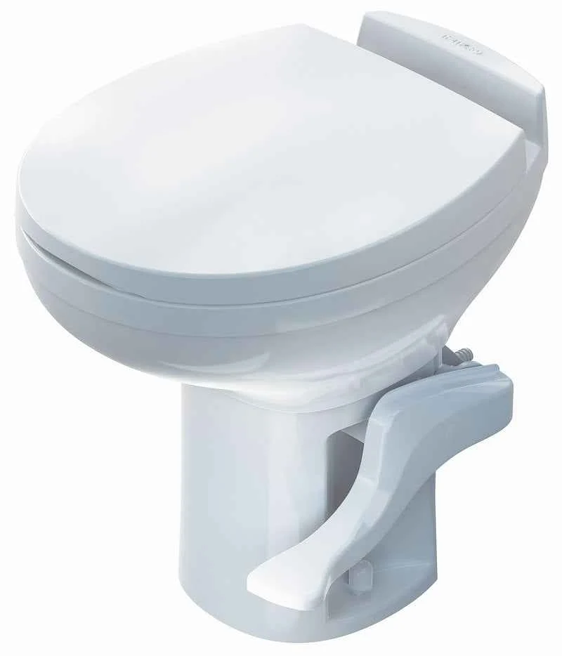Inodoro Thetford Aqua-Magic Residence High Profile para autocaravanas – Descarga por pedal, blanco 42169