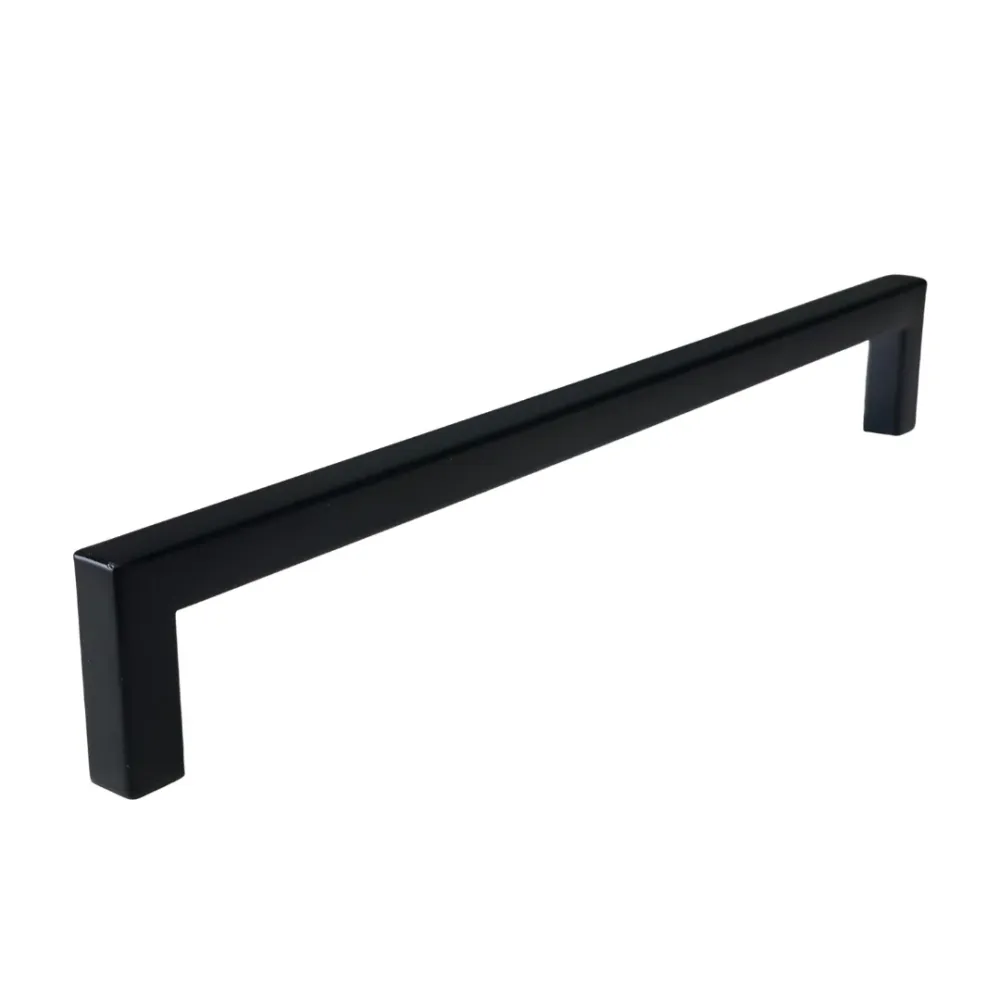 Tirador de asa de 9" negro