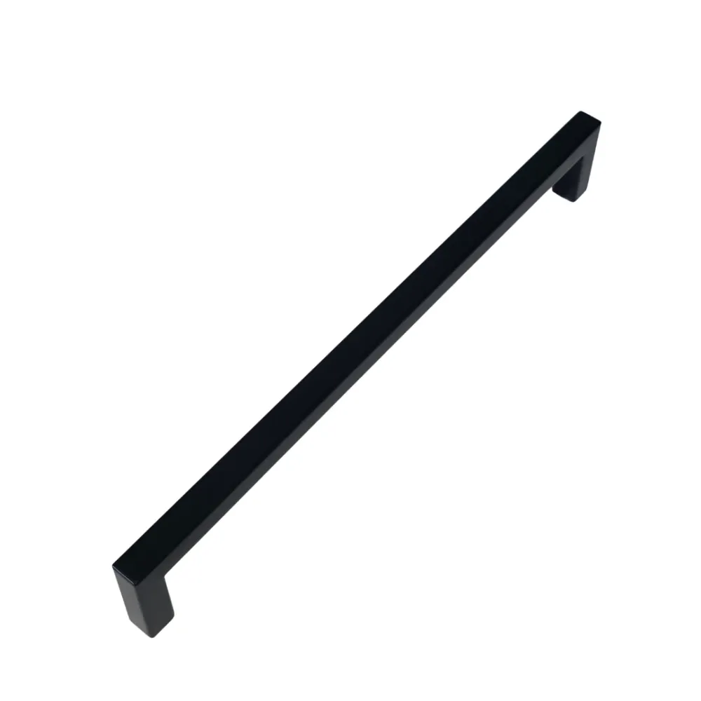 Tirador de asa de 9" negro