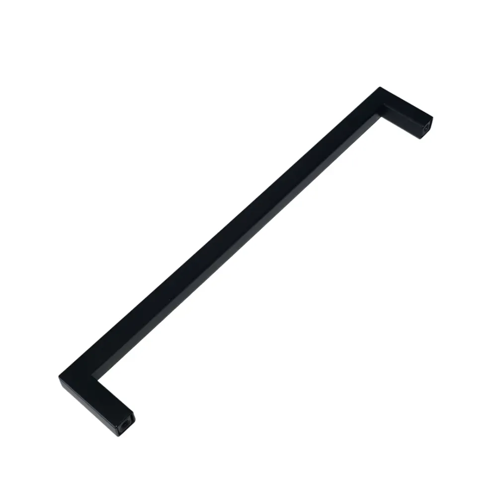 Tirador de asa de 9" negro