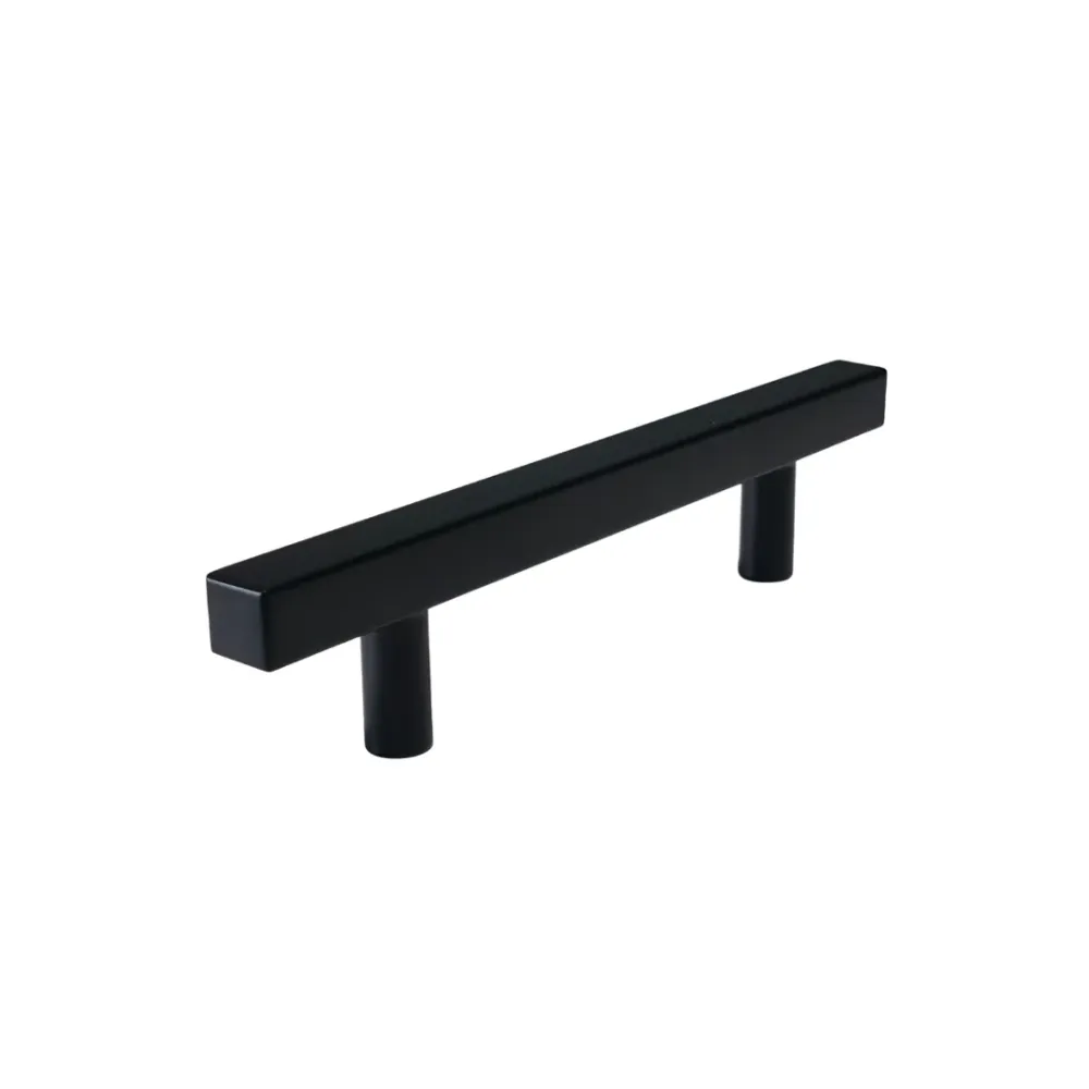 Tirador de asa de 6" negro