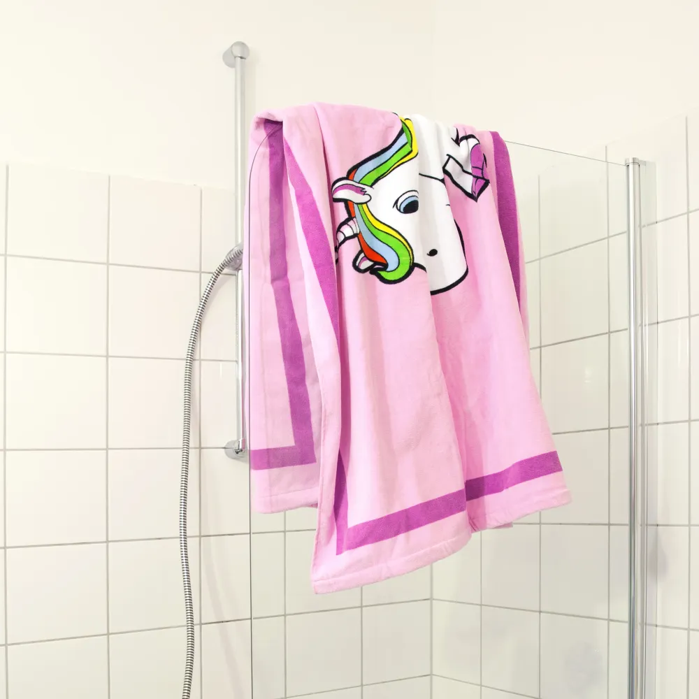 Toalla de playa y baño Unicornio