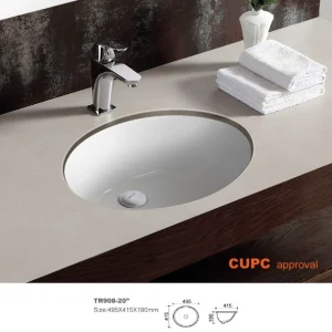 Lavamanos Cerámica Undermount TR908-20 Trend