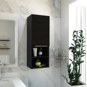 Armario de Pared baño Mila, con estantes Blanco TU HOME Market España