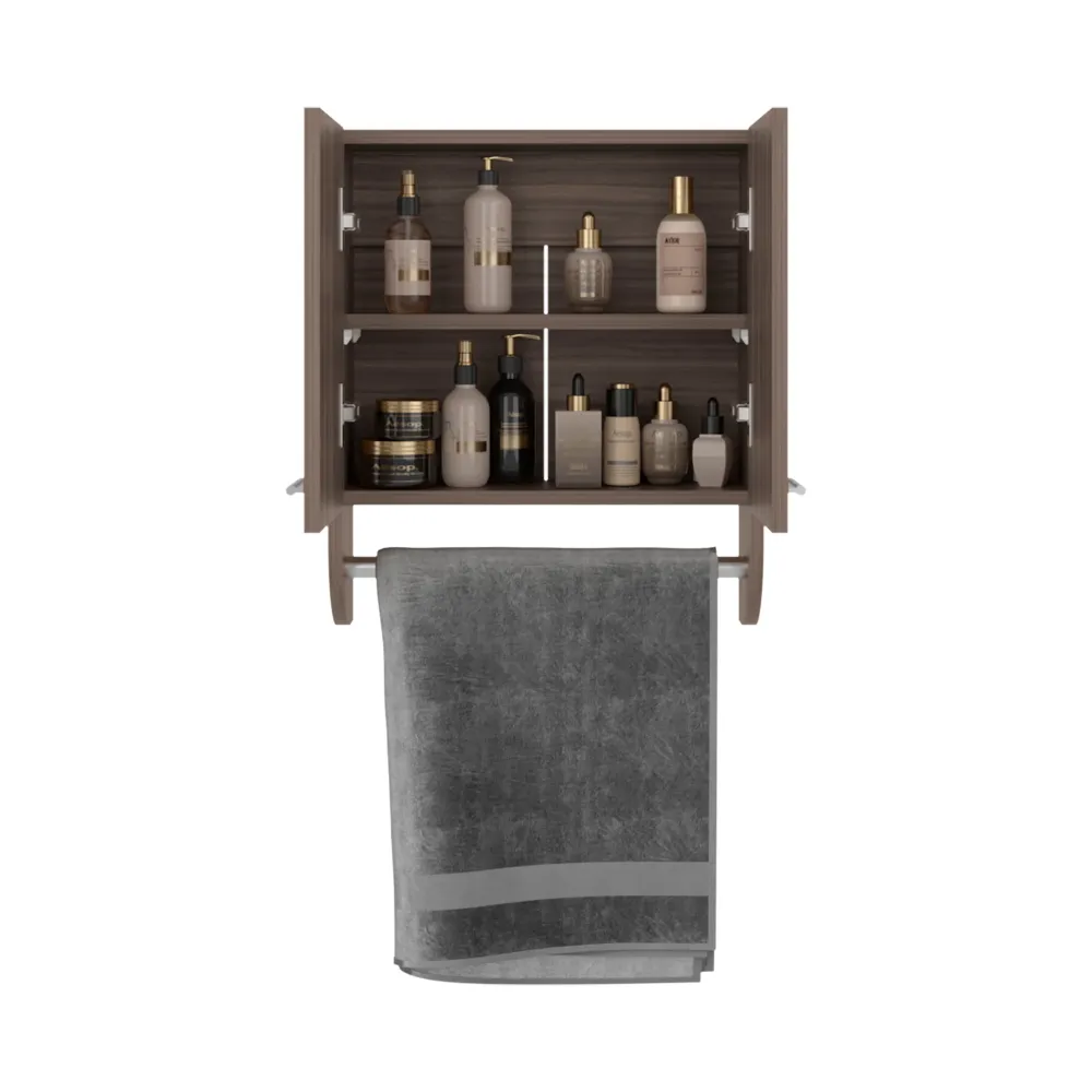 Botiquin Bath 28 Dos Puertas, Avellana Tuhome Furniture