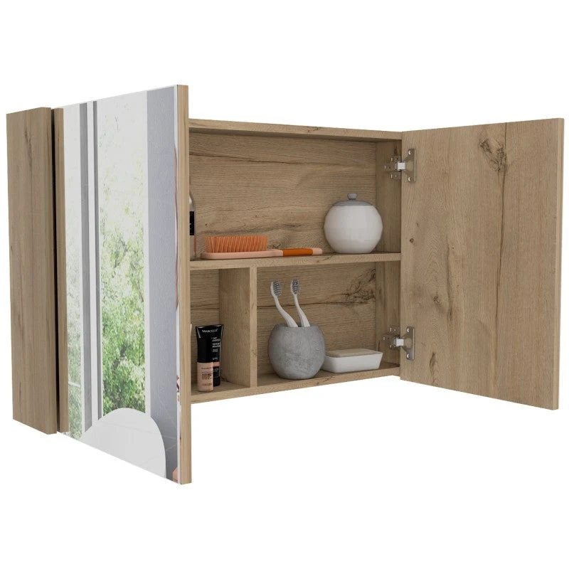 Botiquin 80 Duna, con dos puertas y espacio para almacenar objetos Tuhome Furniture