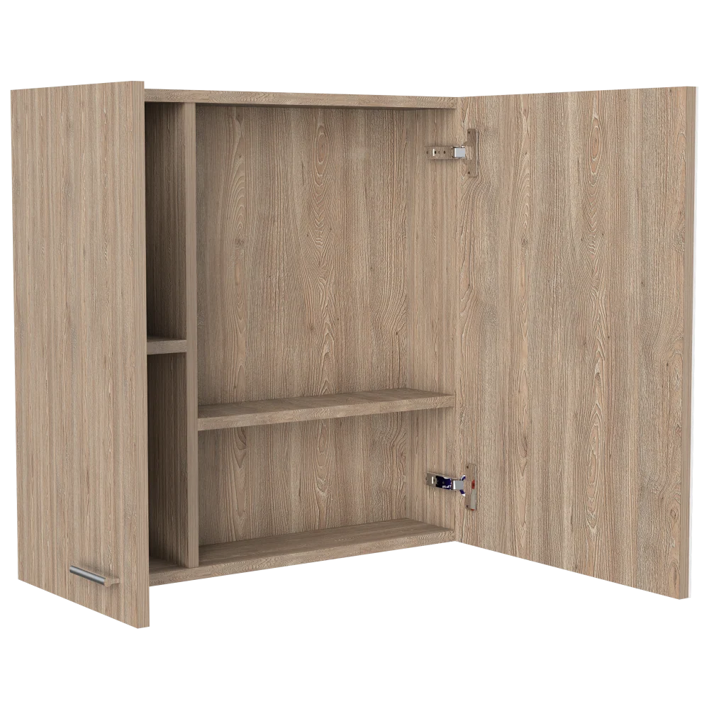 Combo Bath, Wengue, incluye botiquín y mueble de lavamanos Tuhome Furniture