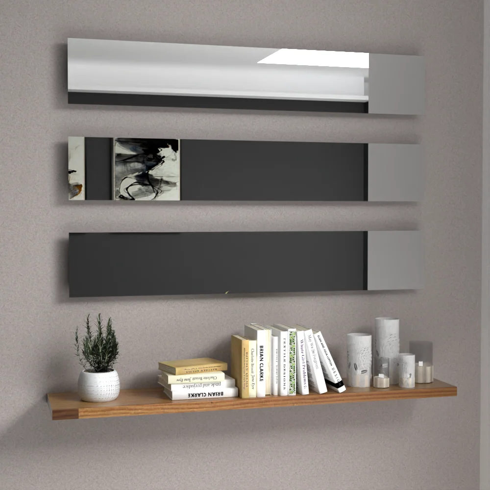 Espejo Atenas, con forma rectangular Tuhome Furniture