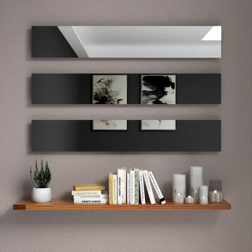 Espejo Atenas, con forma rectangular Tuhome Furniture