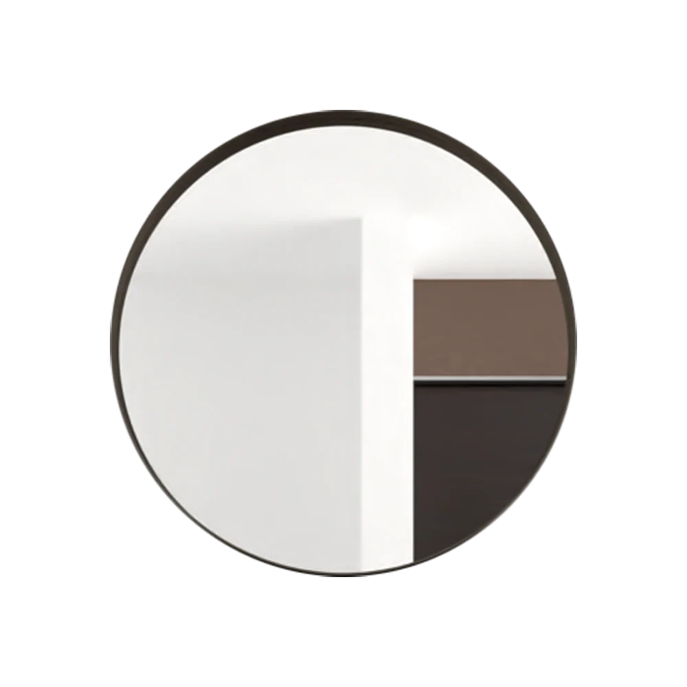 Espejo Bela, con forma circular Tuhome Furniture