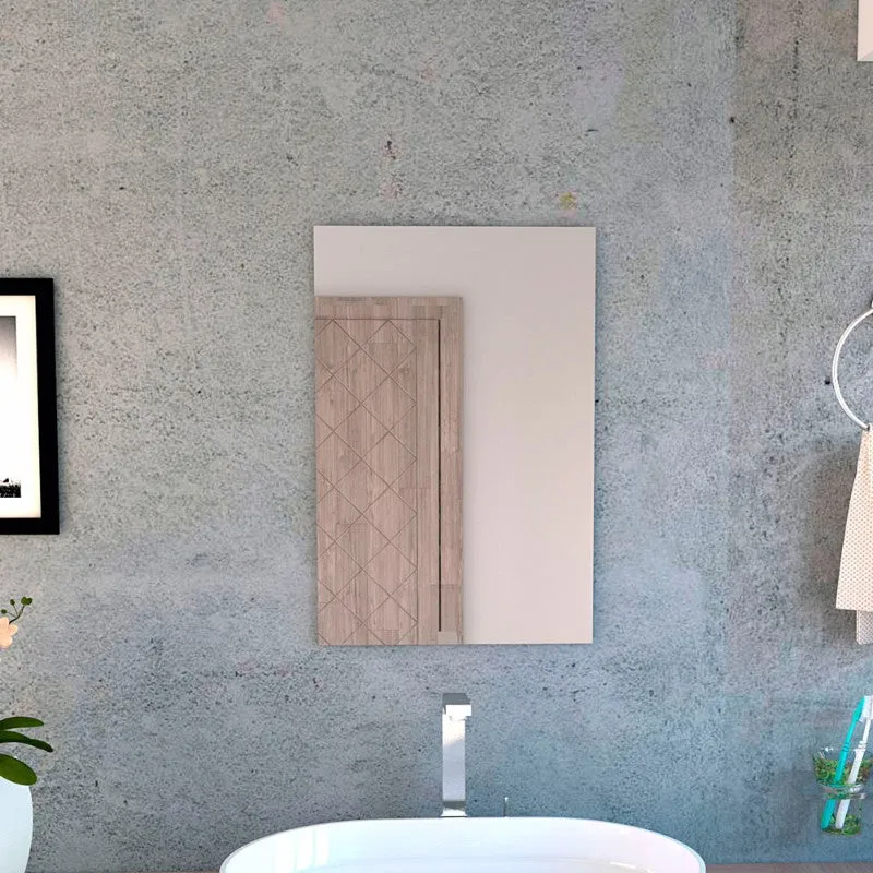 Espejo Bolonia, en forma rectangular Tuhome Furniture