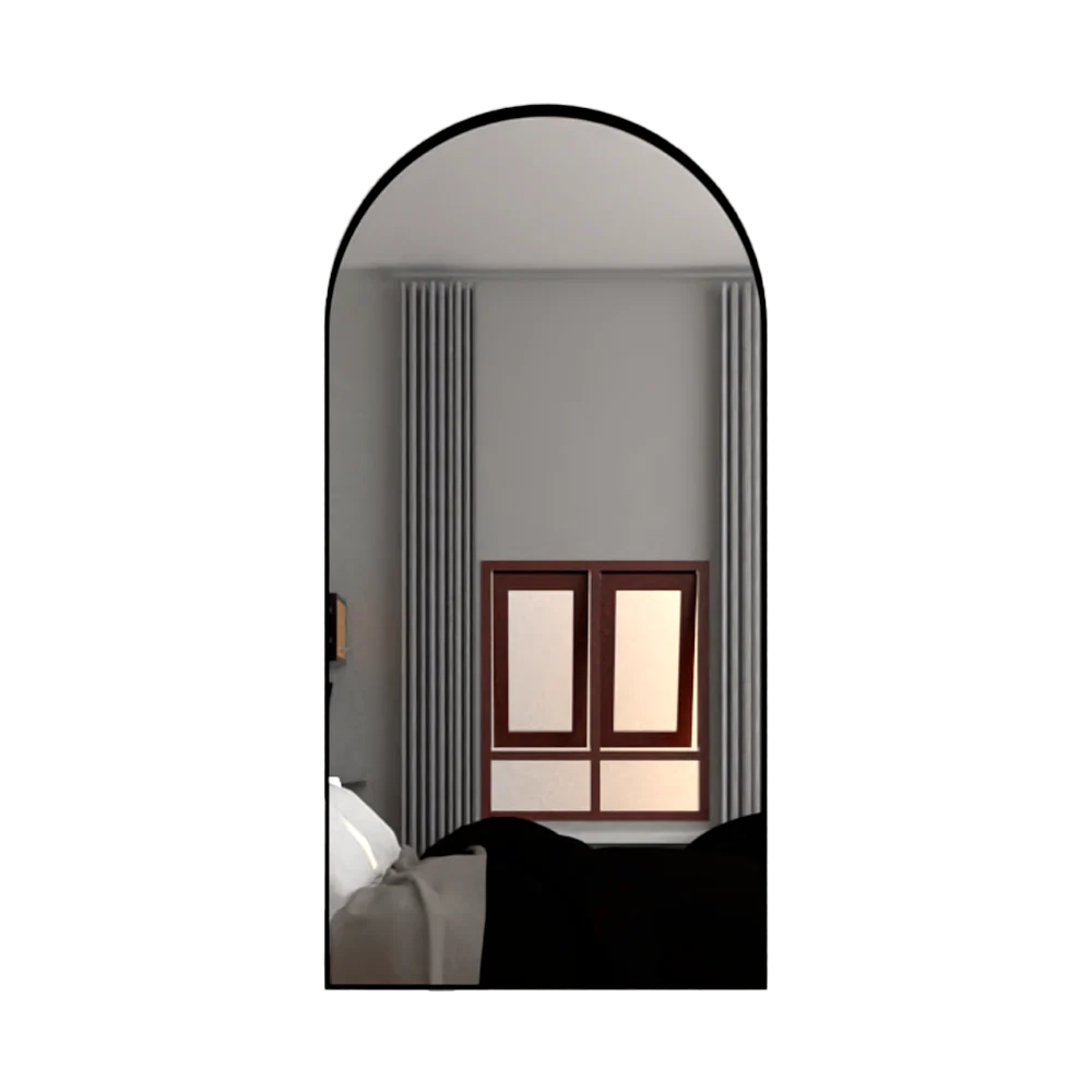 Espejo Dalton, con forma rectangular Tuhome Furniture
