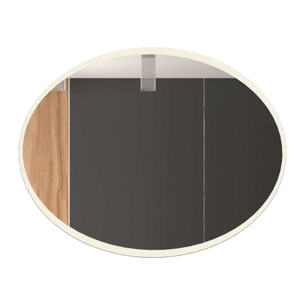 Espejo Horus, con forma ovalada Tuhome Furniture