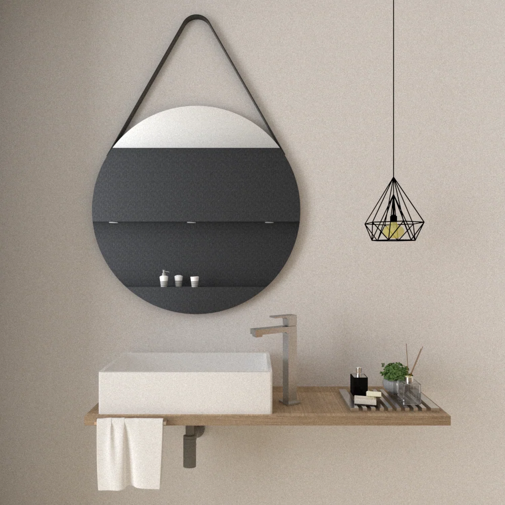 Espejo Persa, con forma circular Tuhome Furniture