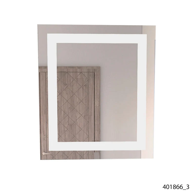 Espejo Torino, Gris, con marco interno en sandblasting Tuhome Furniture