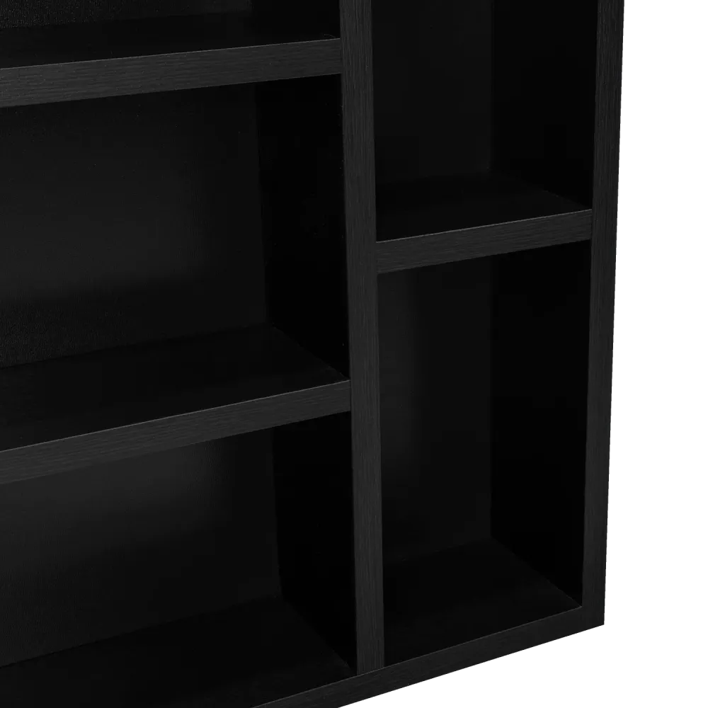 Gabinete de Baño Labell, Wengue, con Puerta y Entrepaños Tuhome Furniture