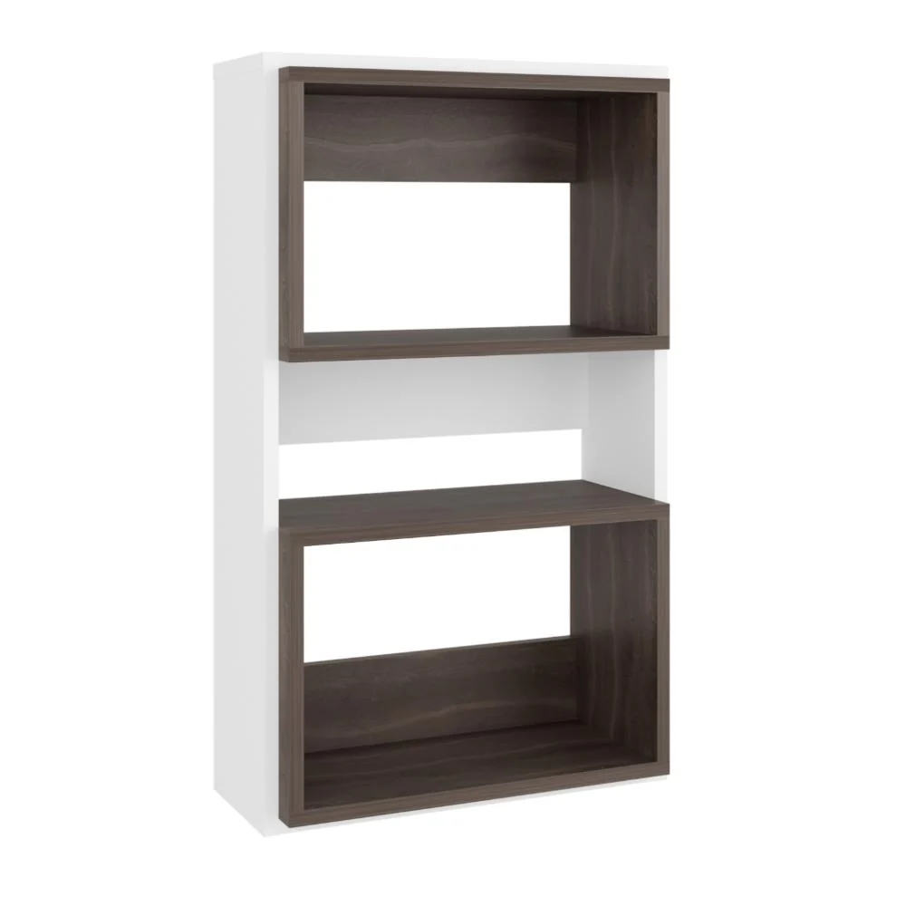 Mueble Auxiliar Muro Baño Eco, Blanco y Milan, con superficies para ubicar objetos Tuhome Furniture
