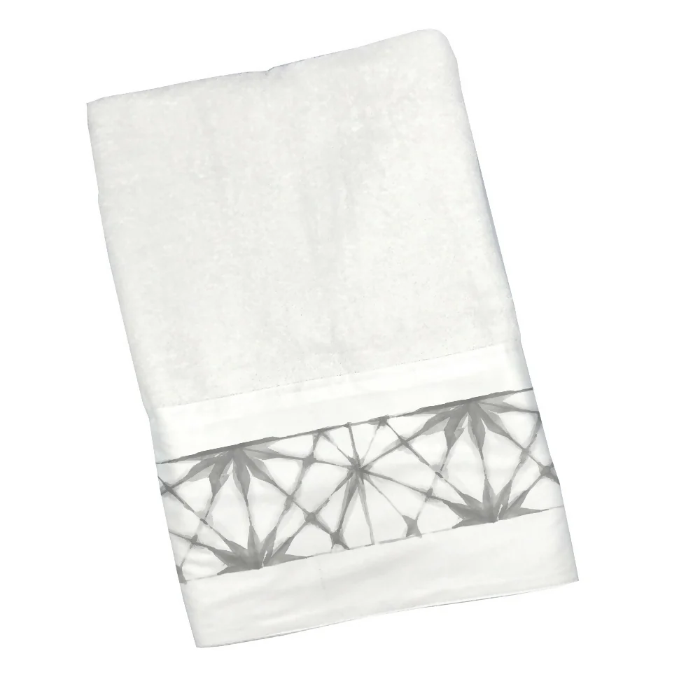 Toalla Shibori Gris Tuyo Print
