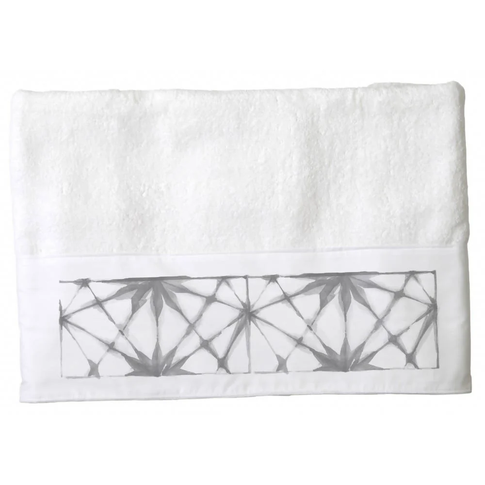 Toalla Shibori Gris Tuyo Print