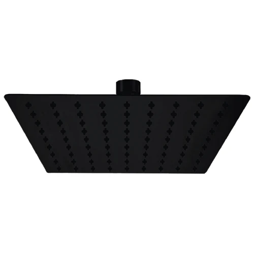 REGADERA CUADRADA 20 X 20 CM NEGRO MATE TB90.902N VALEMEX
