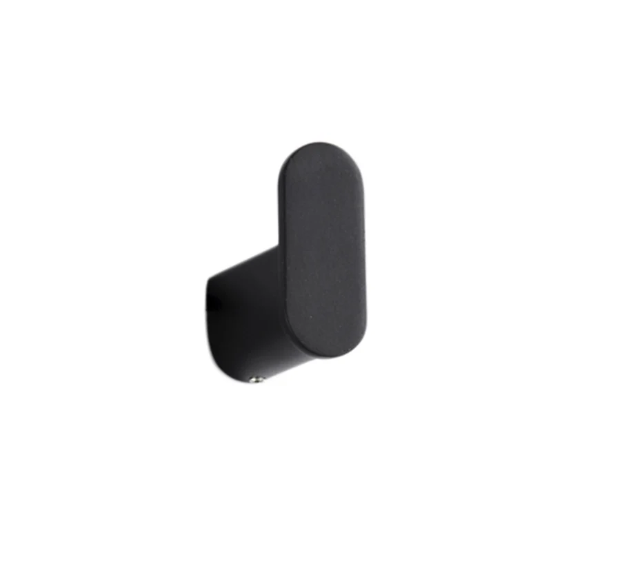 Percha "Round Black" Negro Mate Valmex