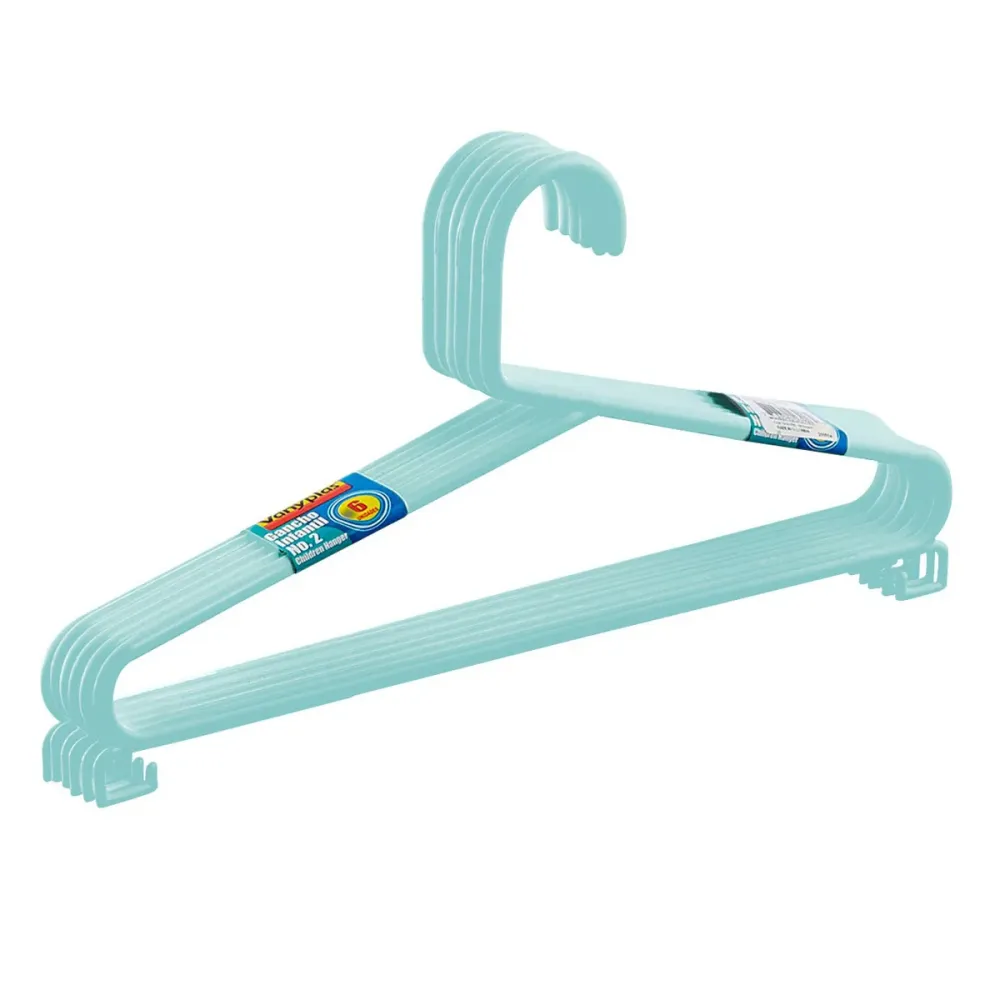 Gancho 2 x 6 Verde marca Vanyplas