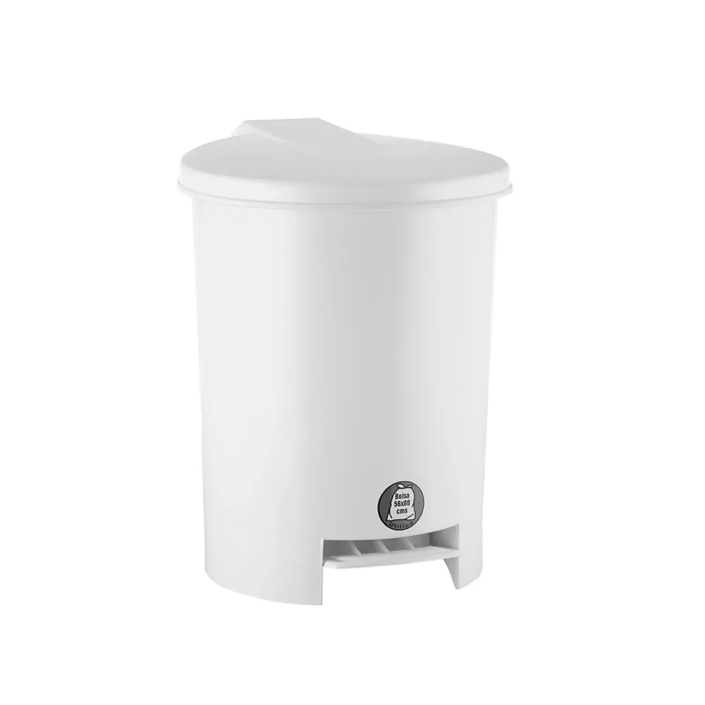 Papelera Pedal 12 L Blanco marca Vanyplas