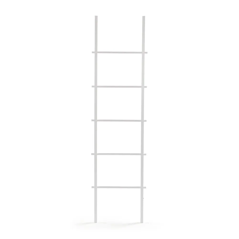 ESCALERA TOALLERO BAMBÚ BLANCO VERSA FEBRERO