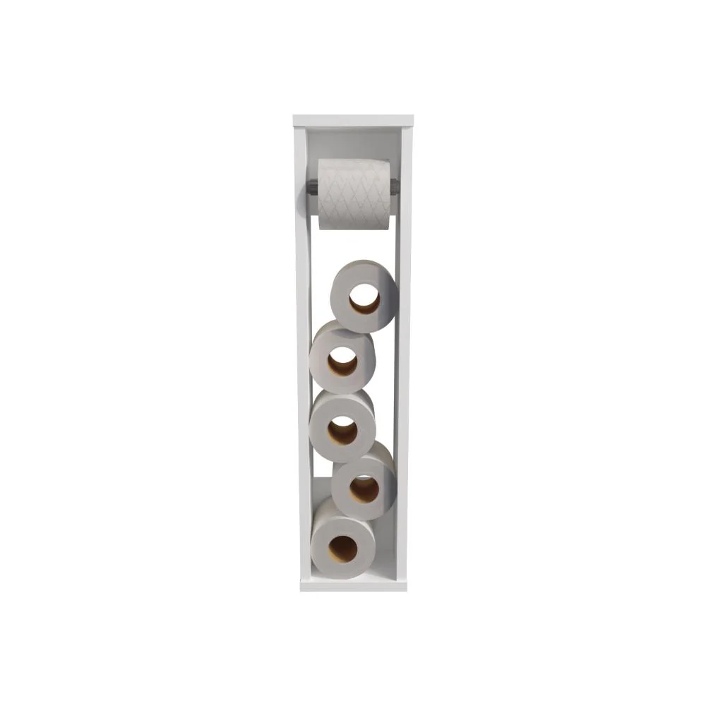 Organizador de Papel Balí, Blanco, para Cuatro Rollos ZF Virtual Muebles ZF