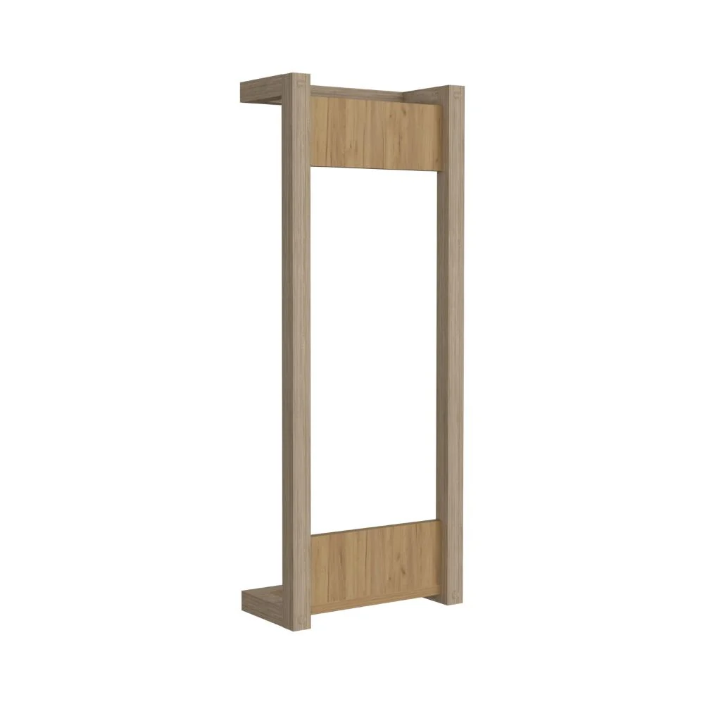 Toallero de Pared Arlington, Kronos Fresno Europeo, con gran capacidad para almacenar toallas ZF Virtual Muebles ZF