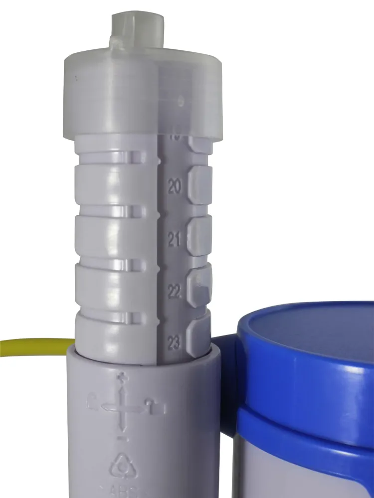 Válvula de salida dual para sanitarios de una pieza