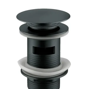 CONTRA POP-UP CON REBOSADERO WA27.350NEGRO MATE WASSER