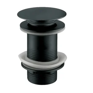 CONTRA POP-UP SIN REBOSADERO WA27.351NEGRO MATE WASSER
