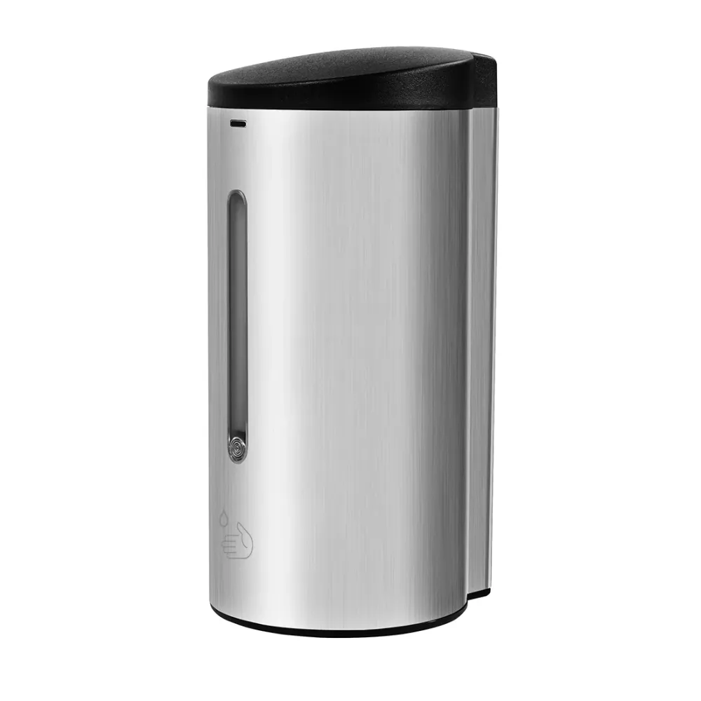 Dispensador de jabón / gel anti-bacterial en Acero inoxidable 304 Cepillado Wasser
