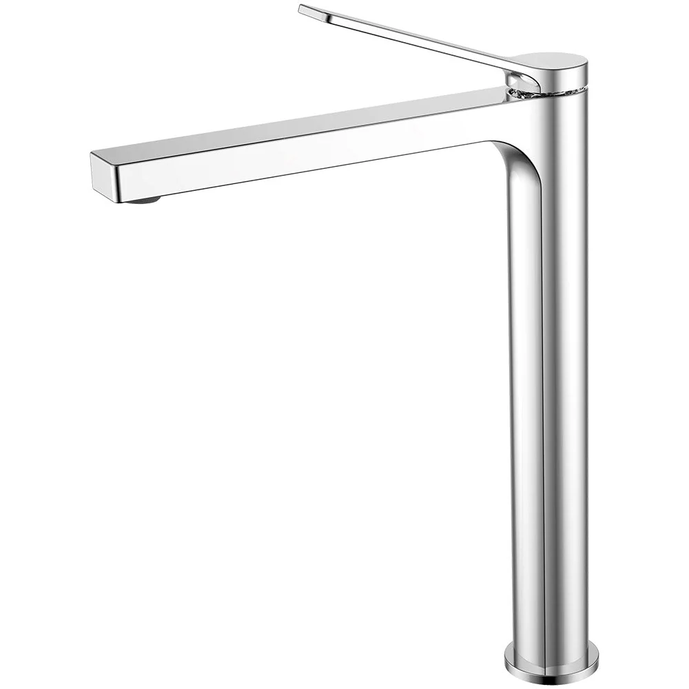MONOMANDO ALTO PARA LAVABO CROMO WS70.031 WASSER