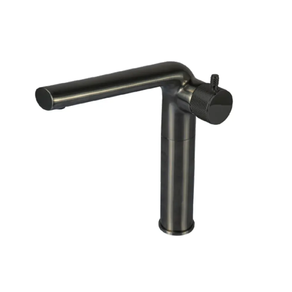 MONOMANDO ALTO PARA LAVABO WS62.031GM GRIS OXFORD WASSER