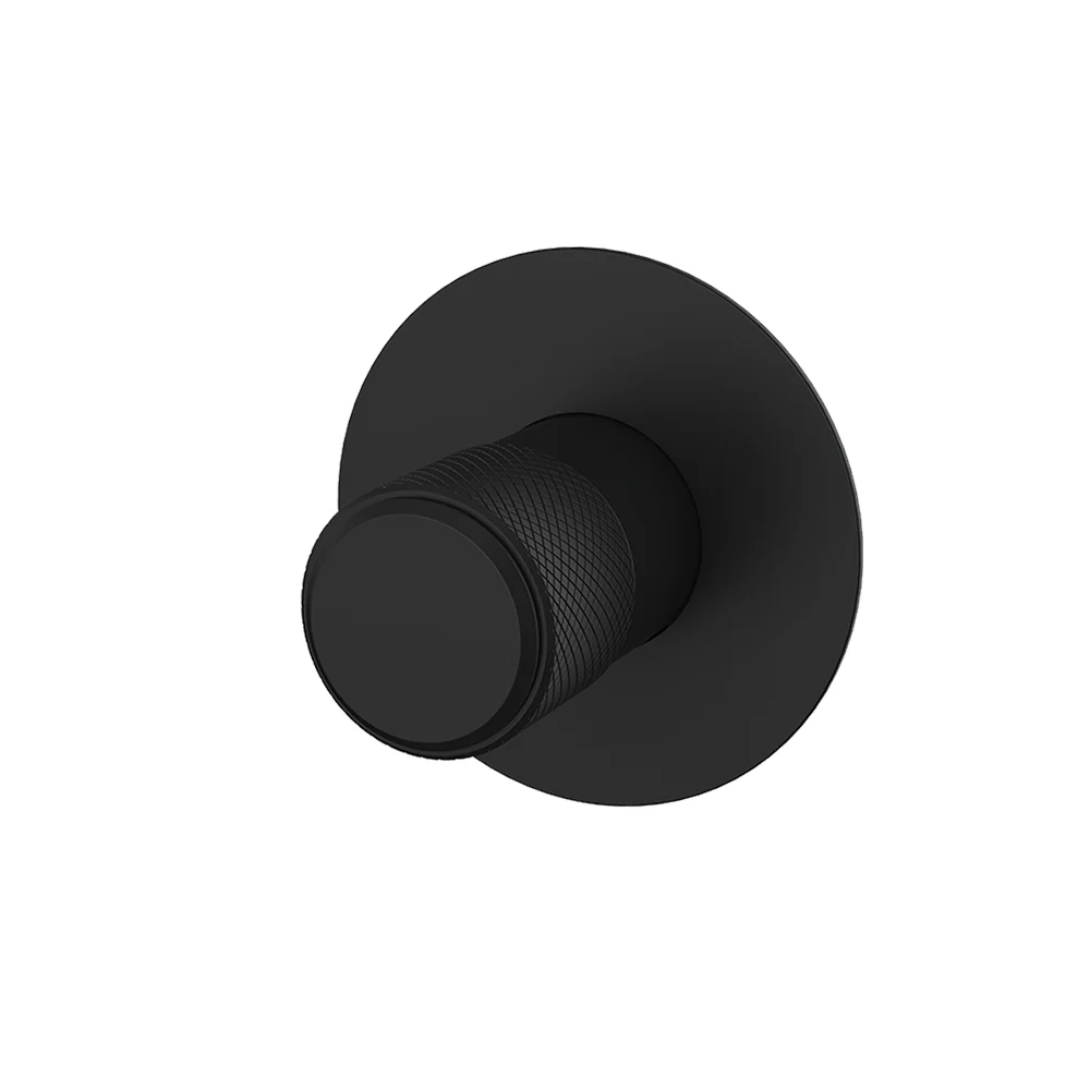 MONOMANDO PARA EMPOTRAR PARA REGADERA WS61.101NM NEGRO MATE WASSER