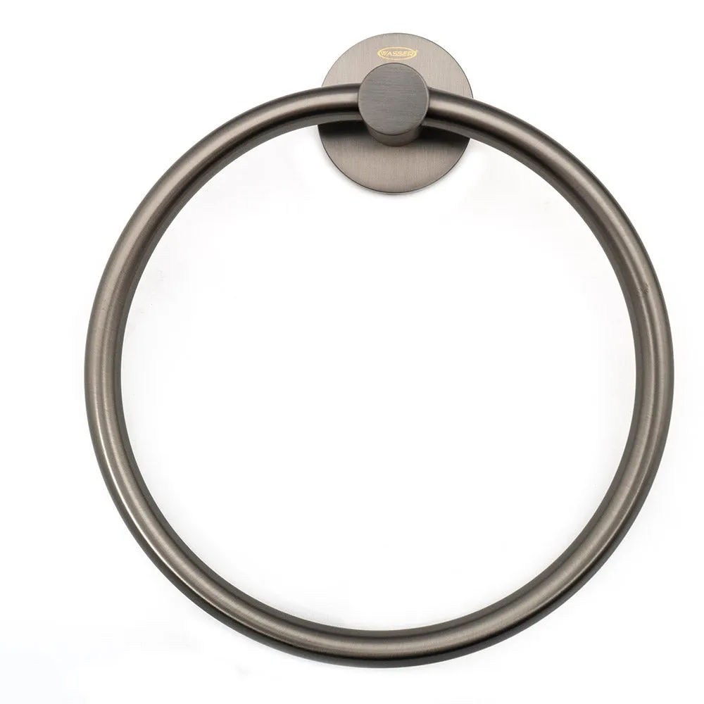 TOALLERO DE ANILLA CERRADA WS61.439GM GUN METAL WASSER