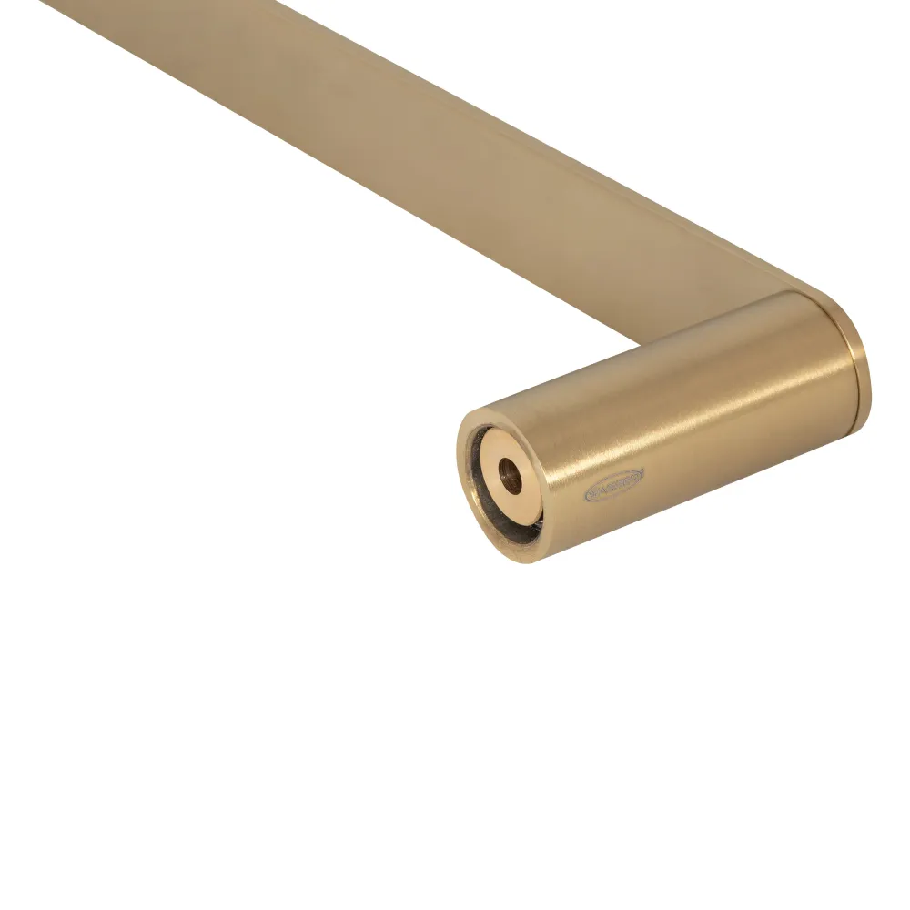 Toallero Corto"S10" 30cm "Brushed Gold" - Wasser