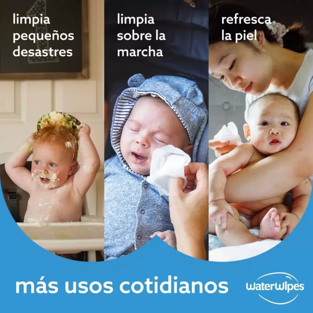 Caja de Toallitas húmedas 720 unidades Waterwipes