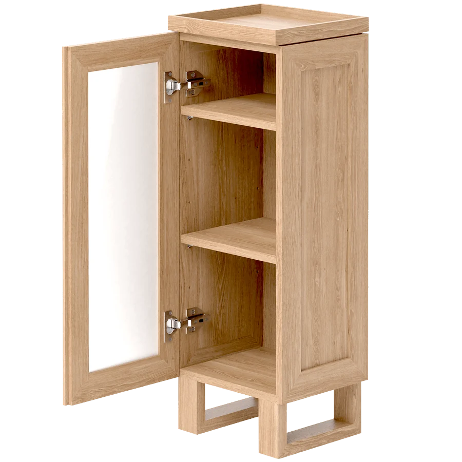ARMARIO TALLBOY MEZZA ROBLE NATURAL WIREWORKS