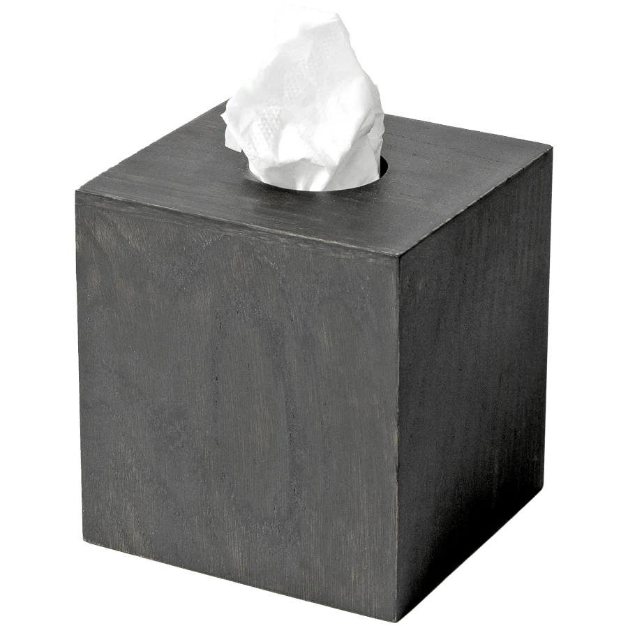 CAJA DE PAPELES CUBE MEZZA ROBLE OSCURO WIREWORKS
