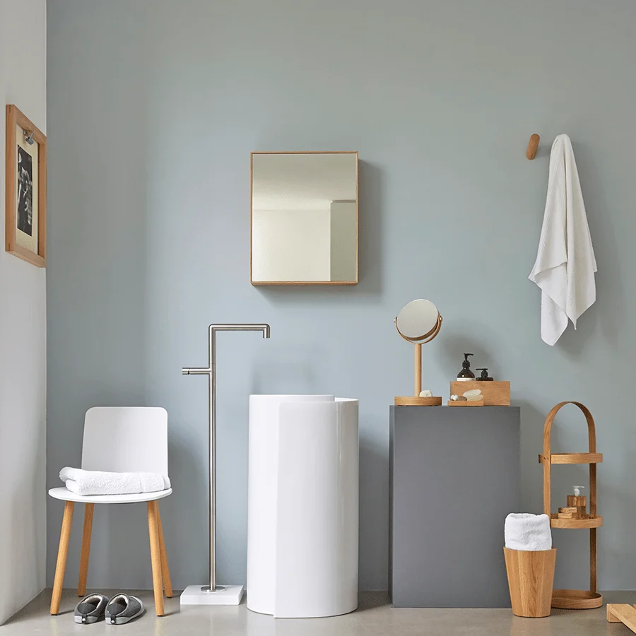 CUBIERTA DE BAÑO ROBLE NATURAL MEZZA WIREWORKS