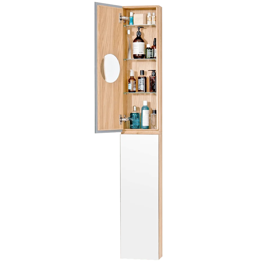 ESPEJO ARMARIO ZONE TALL 1622 ROBLE NATURAL WIREWORKS