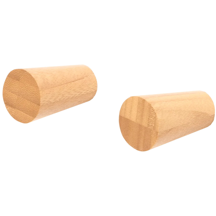 GANCHOS DE PARED DE BAMBÚ WIREWORKS