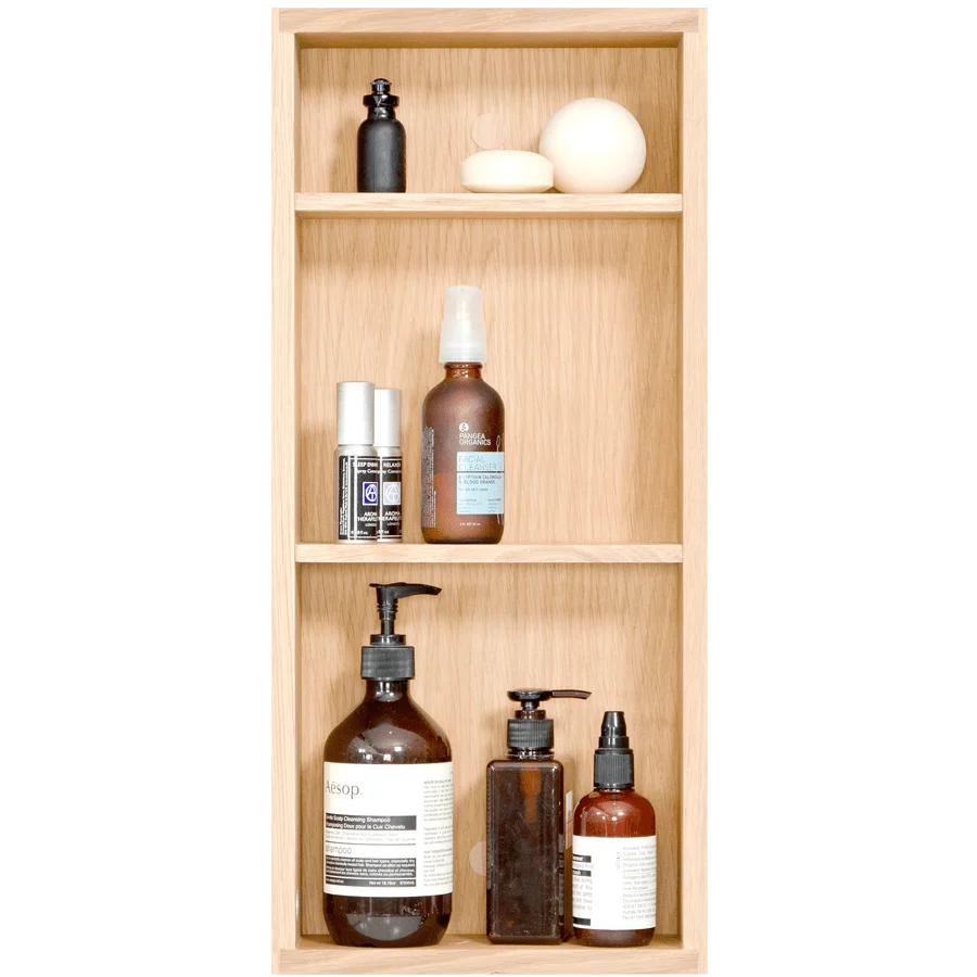 LIBRERIA ROBLE SLIMLINE NATURAL WIREWORKS