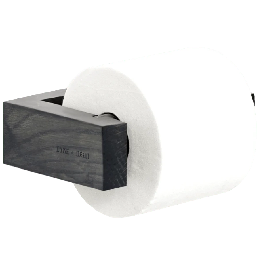 PORTARROLLOS DE INODORO SLIMLINE ROBLE OSCURO WIREWORKS